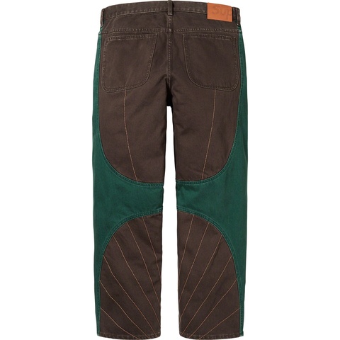 Supreme Radial Embroidered Loose Fit Jean - Colorway