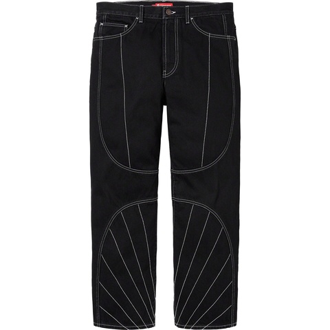 Supreme Radial Embroidered Loose Fit Jean - Colorway