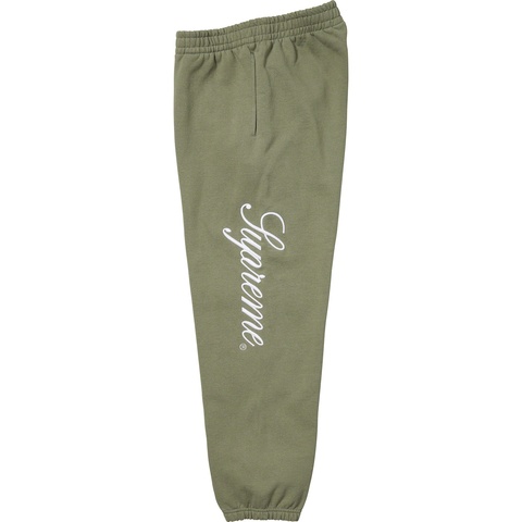 Supreme Raised Script Sweatpant - Colorway