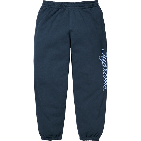 Supreme Raised Script Sweatpant - Colorway