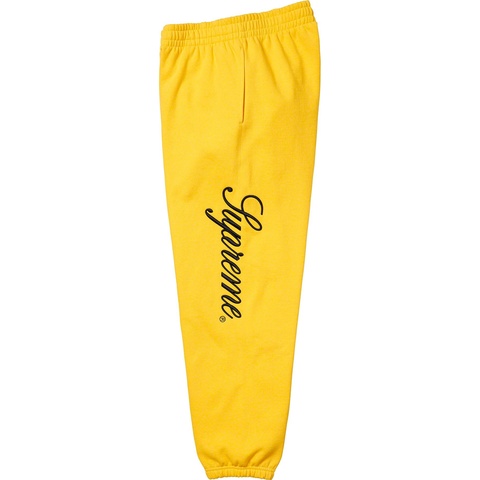 Supreme Raised Script Sweatpant - Colorway