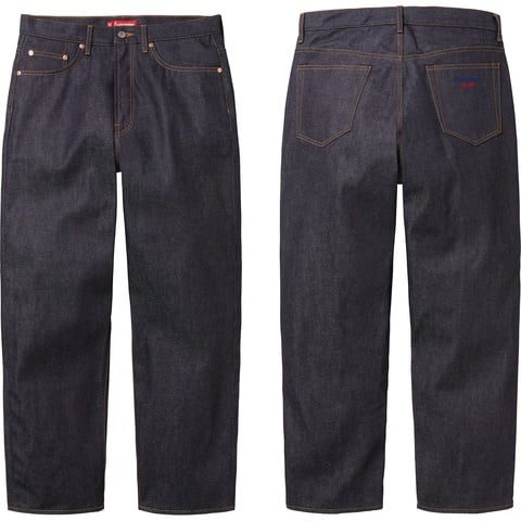 Rigid Baggy Selvedge Jean - fall/winter 2023 - Supreme