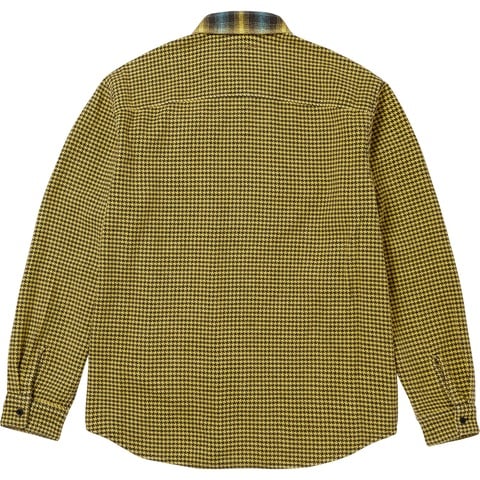 Houndstooth Plaid Flannel Shirt - fall/winter 2023 - Supreme Houndstooth Plaid Flannel Shirt - fall/winter 2023 - Supreme