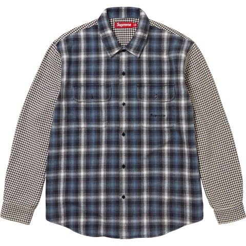 Houndstooth Plaid Flannel Shirt - fall/winter 2023 - Supreme
