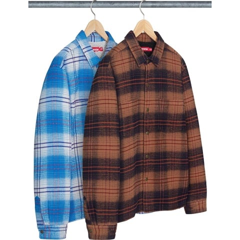 Lined Flannel Snap Shirt - fall/winter 2023 - Supreme