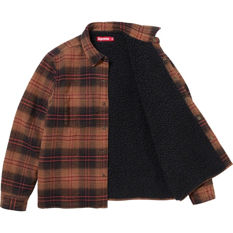 Lined Flannel Snap Shirt - fall/winter 2023 - Supreme