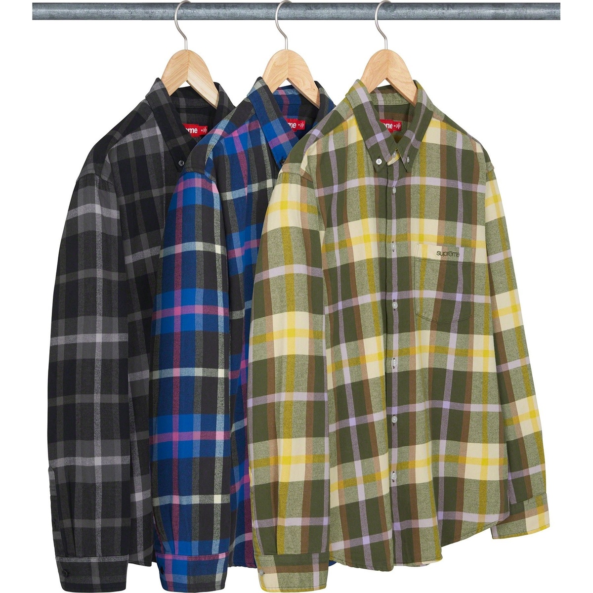 Plaid Flannel Shirt - fall/winter 2023 - SupremeCommunity
