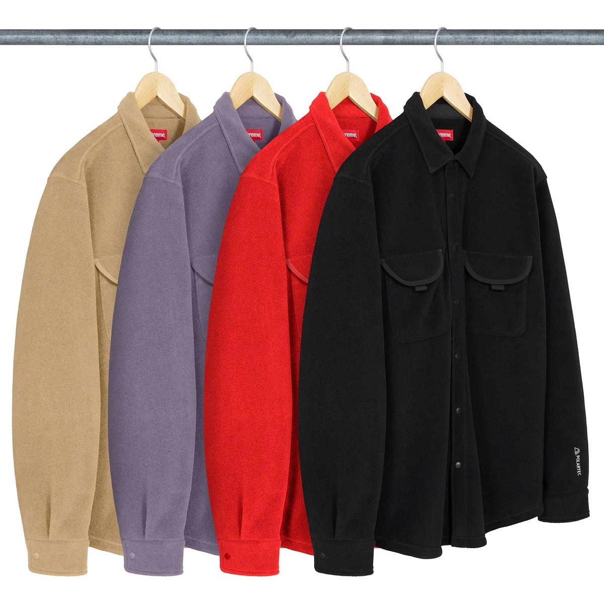Supreme Polartec® Shirt (fall/winter 2023) - $138.00