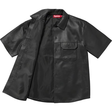 Supreme S/S Leather Work Shirt - Colorway