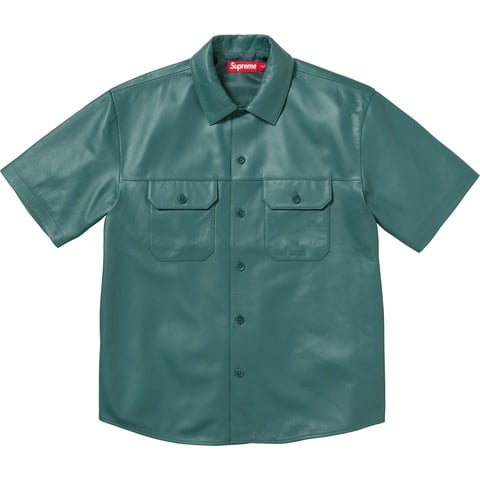 Supreme S/S Leather Work Shirt - Colorway