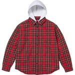 Supreme Tartan Flannel Hooded Shirt (FW23)