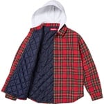 Supreme Tartan Flannel Hooded Shirt (FW23)