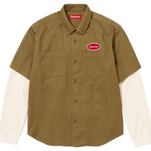 Supreme Thermal Sleeve Work Shirt - Colorway