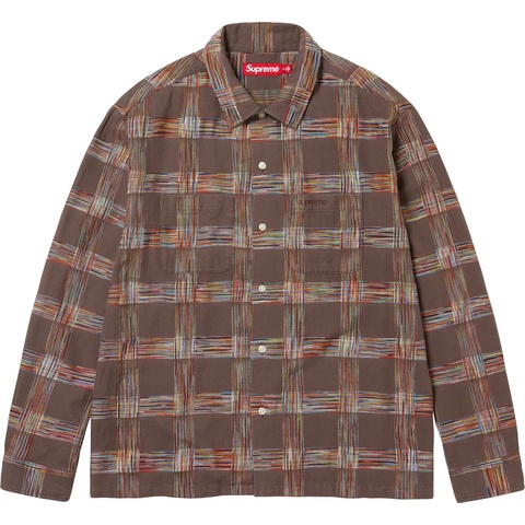 Woven Plaid Shirt - fall/winter 2023 - Supreme