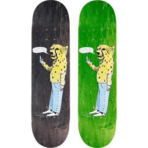 Supreme Neil Blender Cheetah Skateboard - $60.00