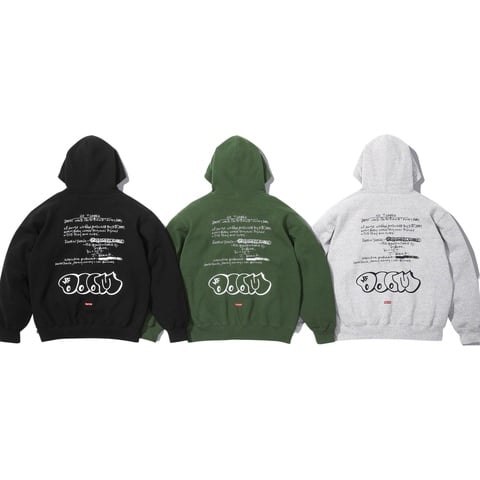 MF DOOM Hooded Sweatshirt - fall/winter 2023 - Supreme