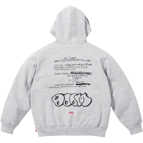 Supreme MF DOOM Hooded Sweatshirt - Colorway