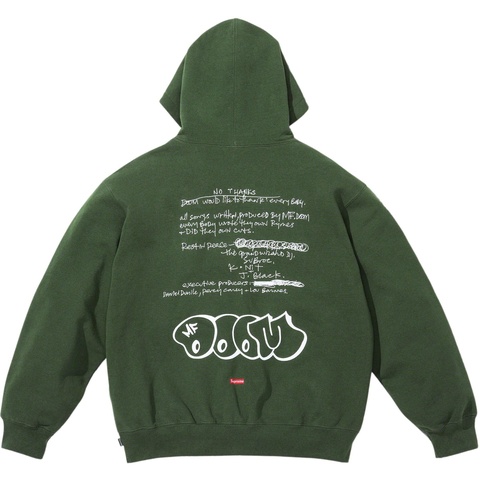 Supreme MF DOOM Hooded Sweatshirt - Colorway