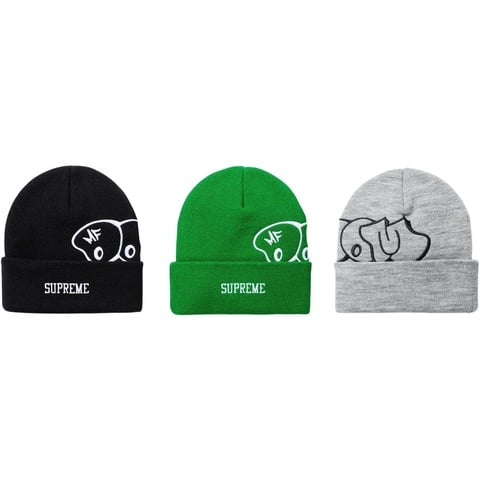 帽子 Supreme Mf Doom Beanie MF DOOM Beanie - fall/winter 2023 - Supreme