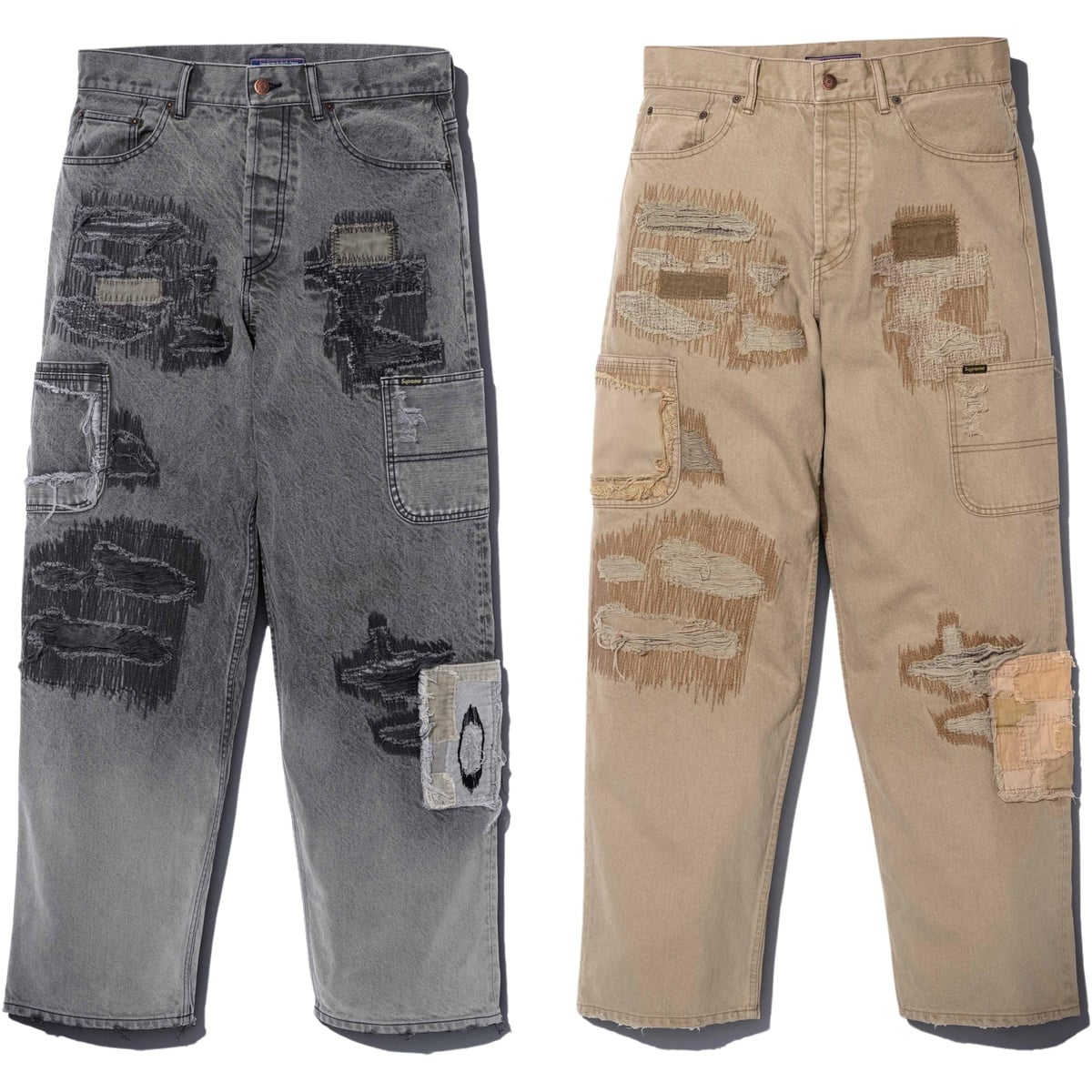 Supreme®/blackmeans Mended Loose Fit Jean - Supreme