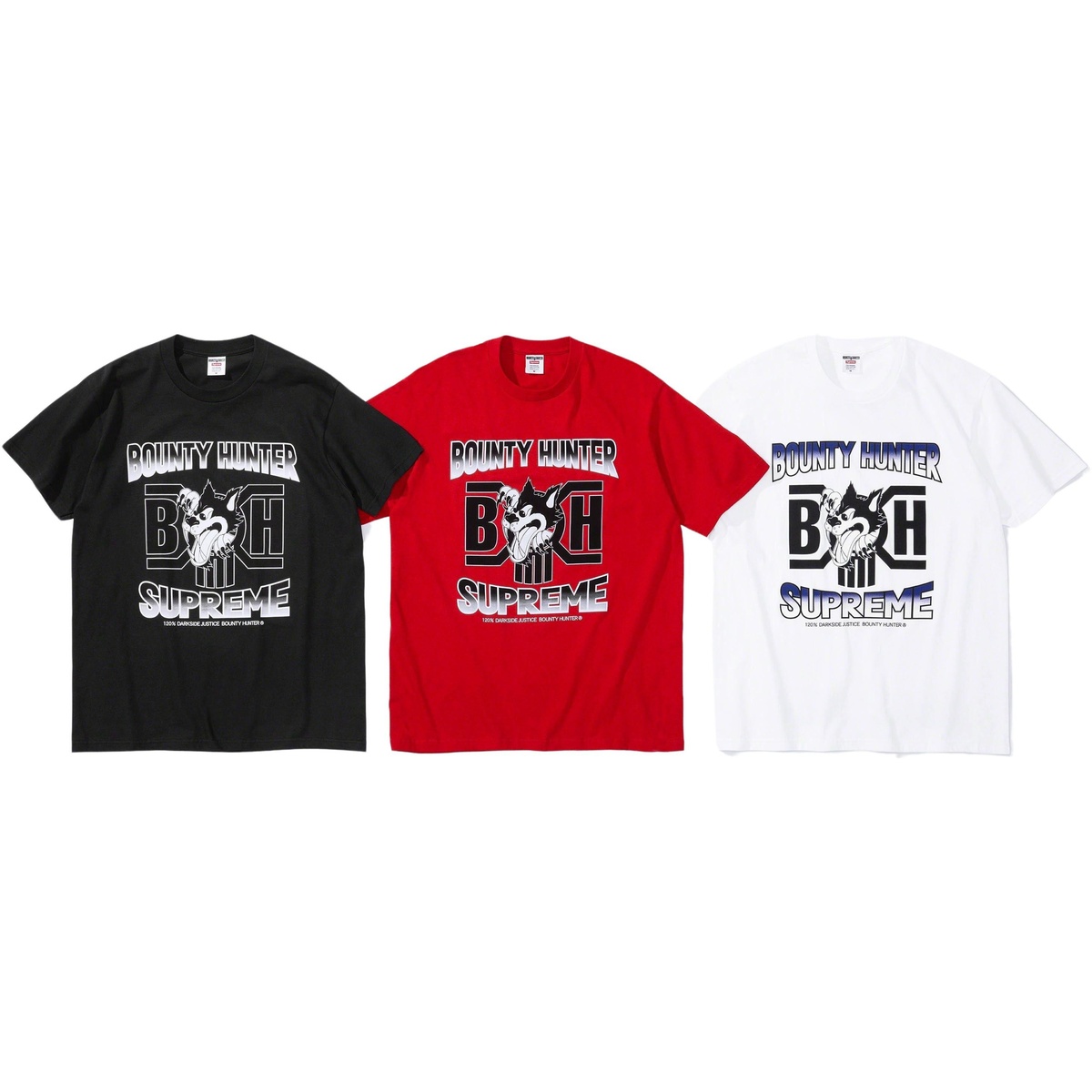 BOUNTYHUNTER SNEAKERWOLF Tシャツ 缶バッチステッカー Supreme®/Bounty Hunter Wolf Tee - fall/winter 2023 - Supreme