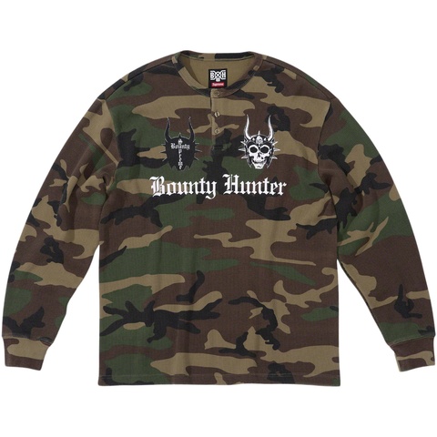 Supreme®/Bounty Hunter Thermal Henley L/S Top - Supreme