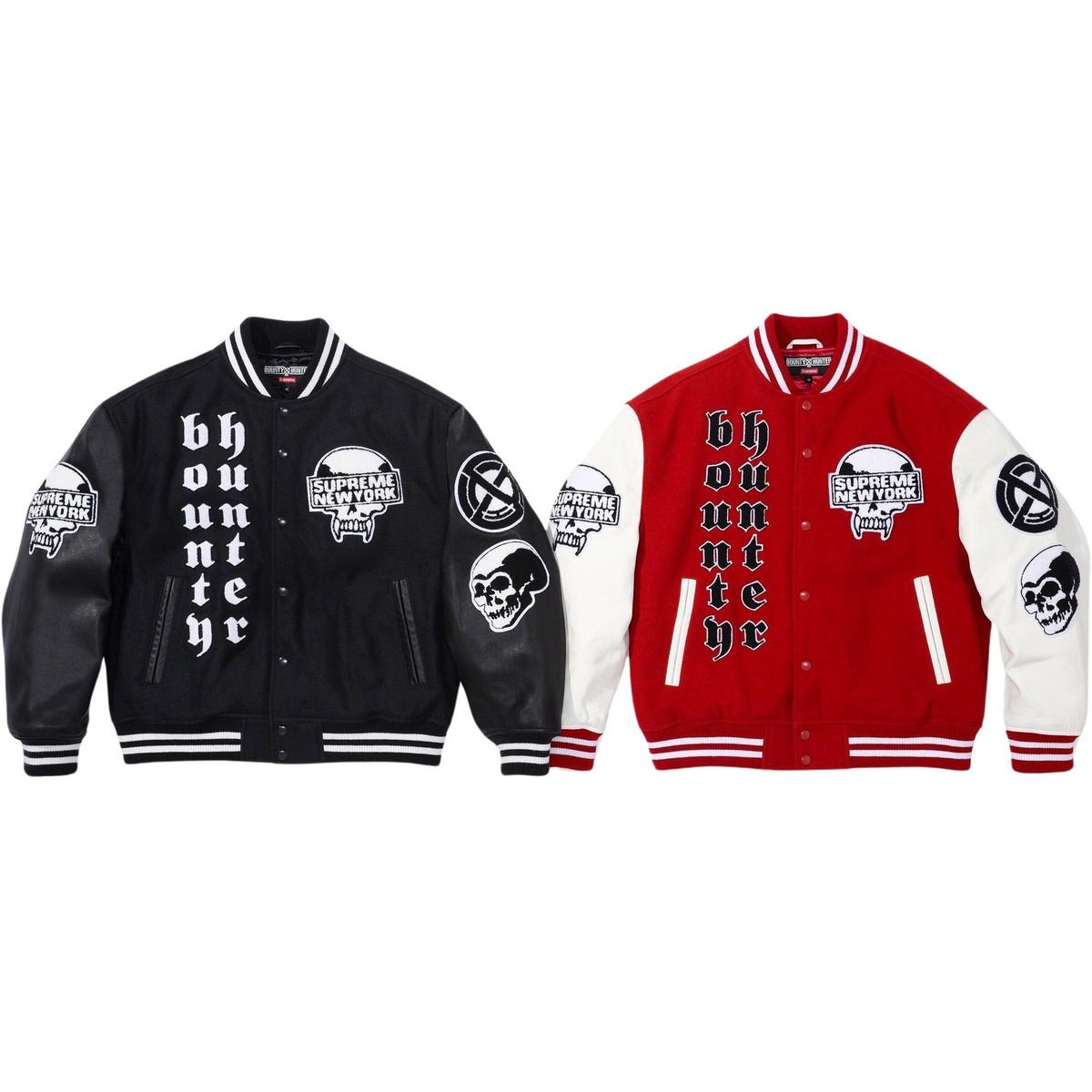 BOUNTY HUNTERxMOON Jacket HRC限定 Supreme®/Bounty Hunter Varsity Jacket - Supreme