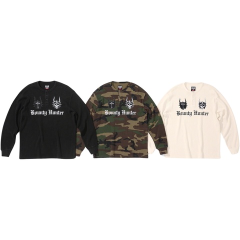 Supreme®/Bounty Hunter Thermal Henley L/S Top - Supreme