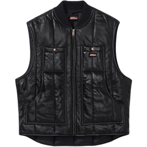 Supreme®/Dickies® Leather Work Vest - Supreme