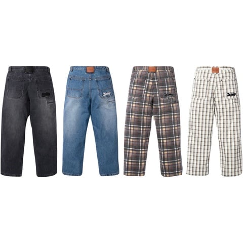 パンツ Dream English Kid Twill Panel Pants Supreme Mark Leckey Dream English Kid Twill Panel Pants Black Sz