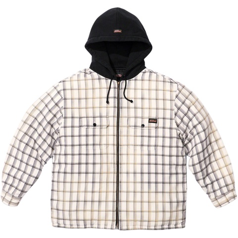Supreme Supreme®/Dickies® Plaid Hooded Zip Up Shirt - Colorway