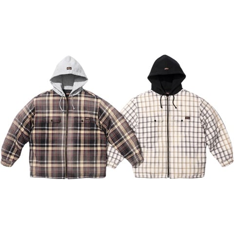 Supreme®/Dickies® Plaid Hooded Zip Up Shirt - Supreme Supreme®/Dickies® Plaid Hooded Zip Up Shirt - Supreme