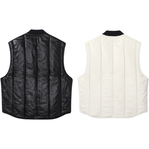 Supreme®/Dickies® Leather Work Vest - Supreme