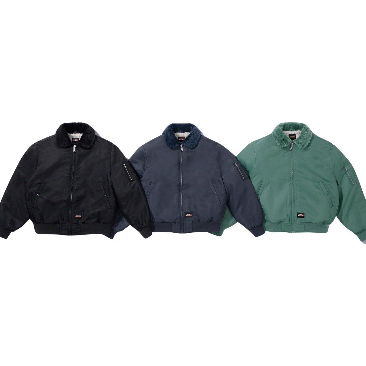 Supreme®/Dickies® Fur Collar Bomber Jacket - SupremeCommunity