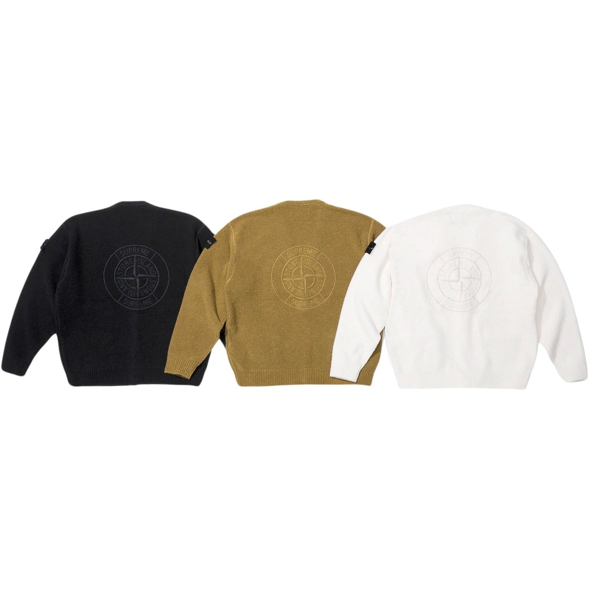 Supreme®/Stone Island® Bouclé Cardigan - SupremeCommunity