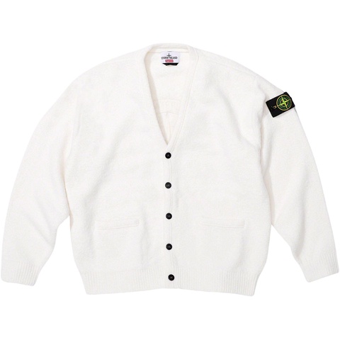 Supreme®/Stone Island® Bouclé Cardigan - Supreme