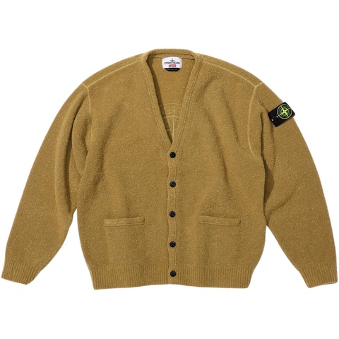Supreme®/Stone Island® Bouclé Cardigan - Supreme