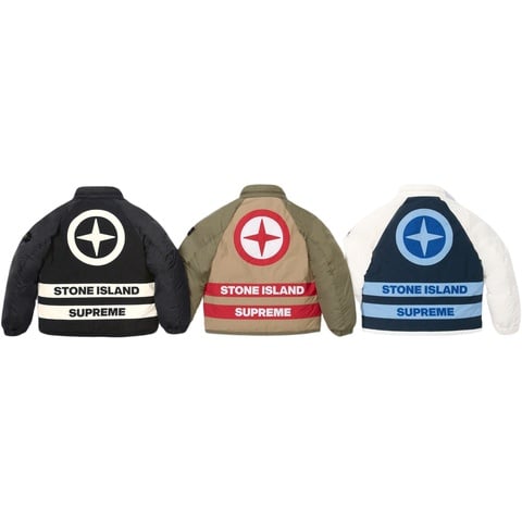 Supreme Supreme®/Stone Island® Reversible Down Puffer Jacket - Colorway