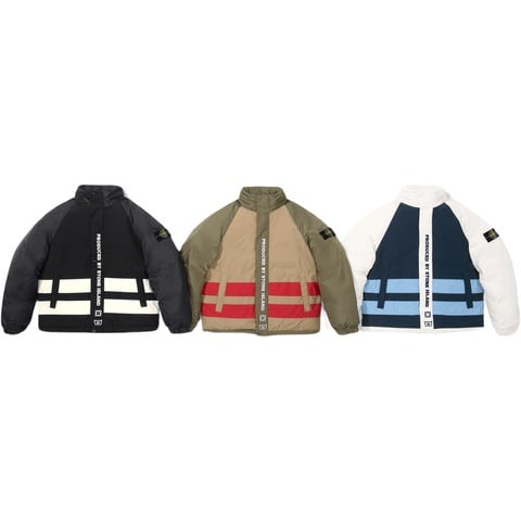 Supreme Supreme®/Stone Island® Reversible Down Puffer Jacket - Colorway