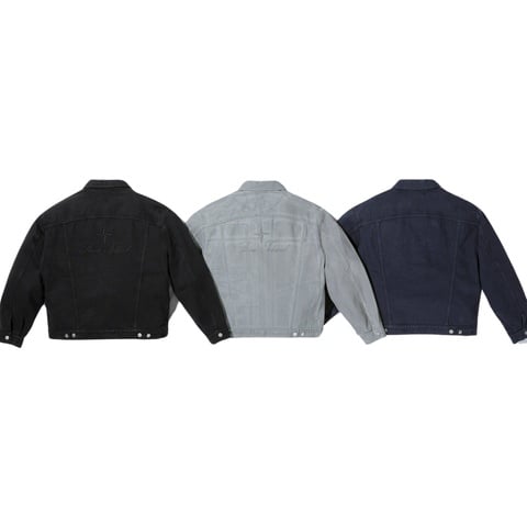 Supreme®/Stone Island® Denim Trucker Jacket - Supreme