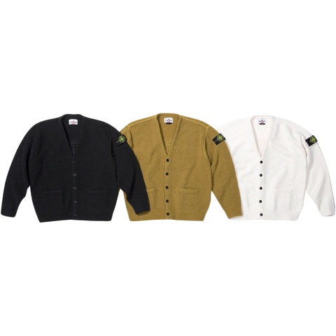 Supreme®/Stone Island® Bouclé Cardigan - Supreme