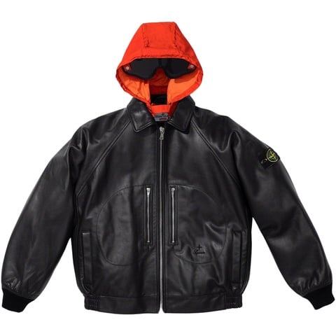 Supreme®/Stone Island® Leather Bomber Jacket - Supreme Supreme®/Stone Island® Leather Bomber Jacket - Supreme