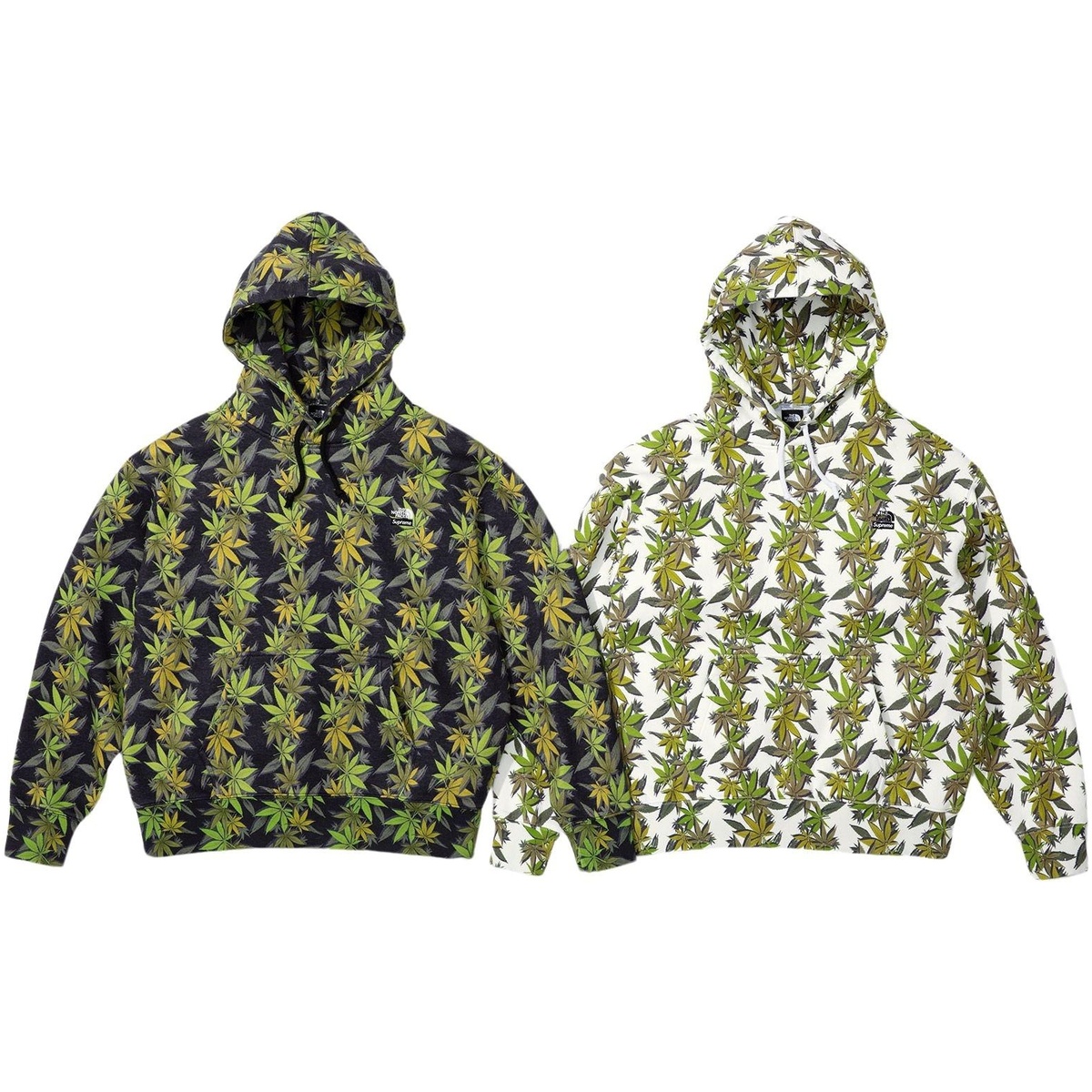 シュプリーム Supreme×THE NORTH FACE Leaf フーディ Supreme®/The North Face® Leaf Hooded Sweatshirt - Supreme