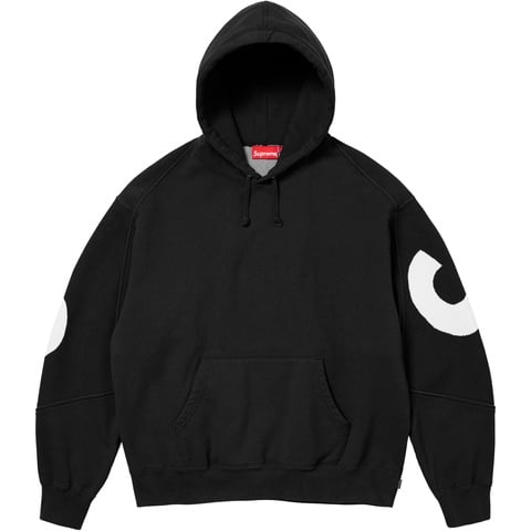トップス supreme Logo Panel Hooded Sweatshirt L Big Logo Paneled Zip Up Hooded Sweatshirt - Supreme
