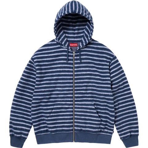 Brushed Zip Up Hooded Sweatshirt - Supreme