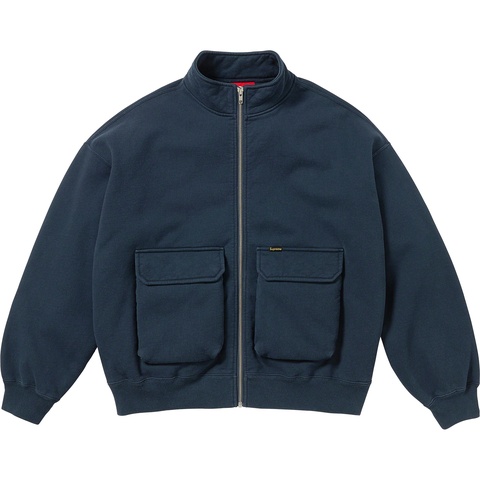Supreme Cargo Pocket Zip Up Sweatshirt - Colorway