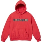 Supreme Collegiate Patchwork Leather Hooded Sweatshirt (FW23)