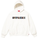 Supreme Collegiate Patchwork Leather Hooded Sweatshirt (FW23)