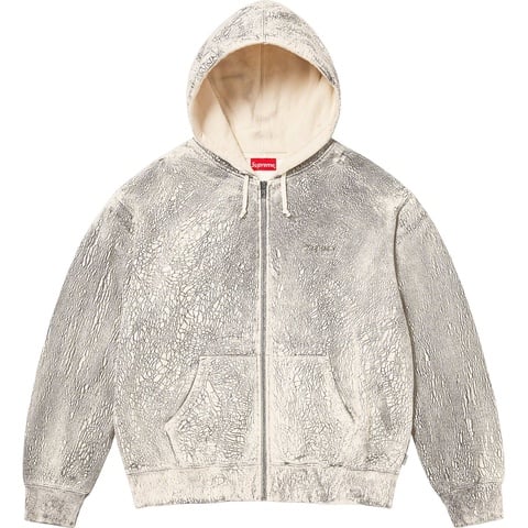 Supreme Crackle Zip Up Hooded Sweatshirt - Colorway