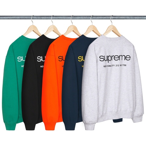 NYC Crewneck - fall/winter 2023 - Supreme